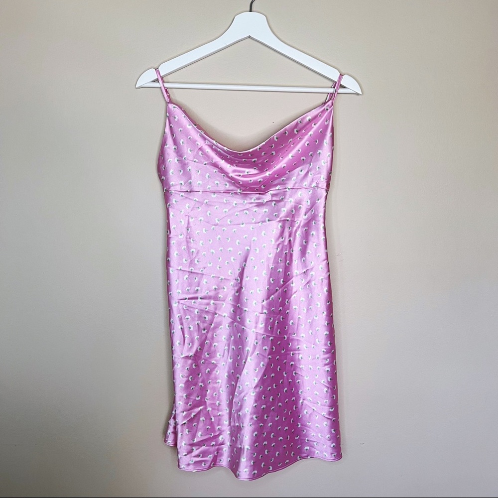 Zara Pink Slip-On Dress